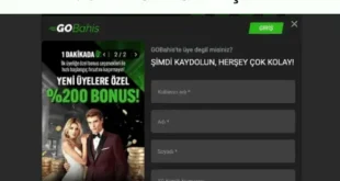 GOBahis hesap açma